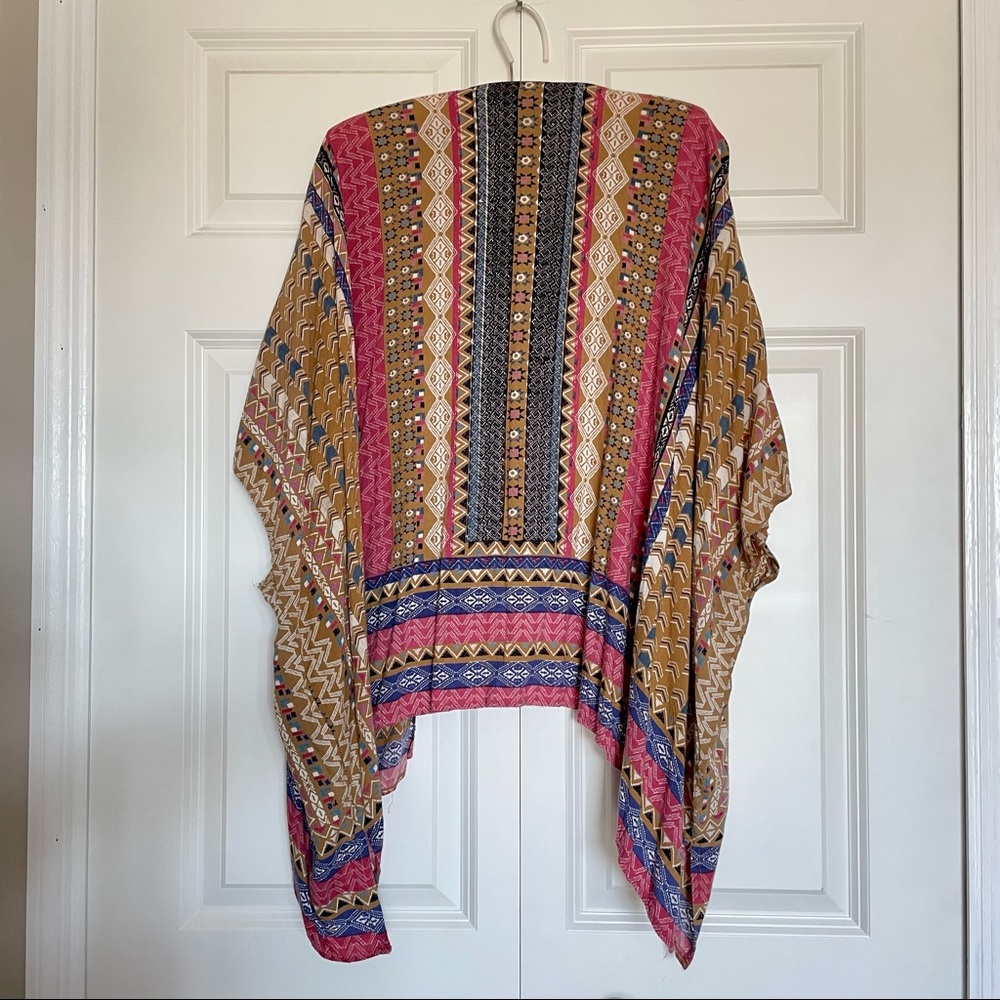Multi-colored Kimono